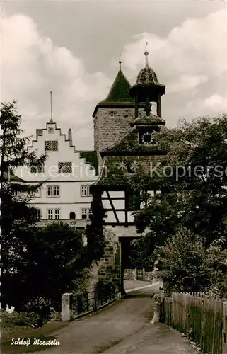 AK / Ansichtskarte 73812314 Gerabronn_Wuerttemberg Schloss Morstein Gerabronn Wuerttemberg