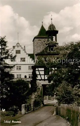 AK / Ansichtskarte  Gerabronn_Wuerttemberg Schloss Morstein Gerabronn Wuerttemberg