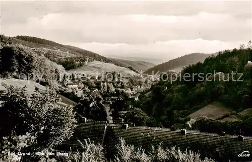 AK / Ansichtskarte  Bad_Grund Panorama Blick vom Iberg Bad_Grund