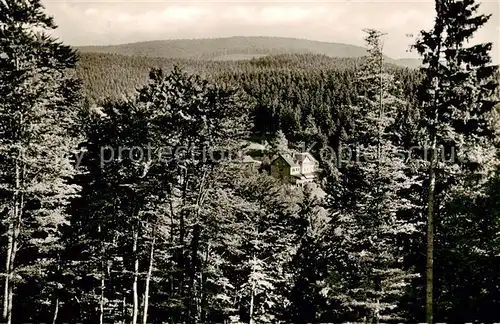 AK / Ansichtskarte  Hohegeiss_Harz Panorama Blick ueber die Waelder Hoehenluftkurort Hohegeiss Harz