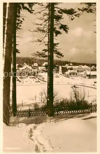 AK / Ansichtskarte  Hahnenklee-Bockswiese_Harz Winterpanorama Hahnenklee-Bockswiese