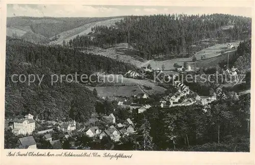 AK / Ansichtskarte 73812378 Bad_Grund Panorama Moor- und Fichtennadelbad Gebirgsluftkurort Bad_Grund