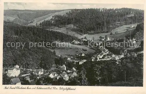 AK / Ansichtskarte  Bad_Grund Panorama Moor- und Fichtennadelbad Gebirgsluftkurort Bad_Grund