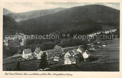 AK / Ansichtskarte  Bad_Grund Panorama Moor- und Fichtennadelbad Gebirgsluftkurort Bad_Grund