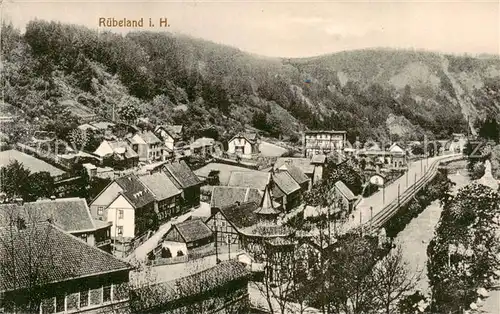 AK / Ansichtskarte  Ruebeland_Harz Panorama Ruebeland_Harz