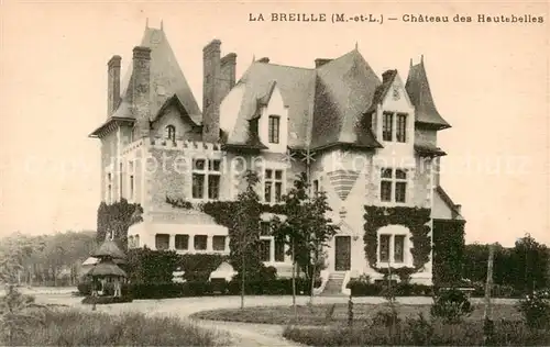 AK / Ansichtskarte La_Breille les Pins_49_Maine et Loire Chateau des Hautebelles 