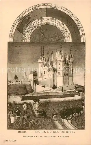 AK / Ansichtskarte Saumur_49 Heures du Duc de Berry Chateau 