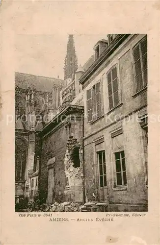 AK / Ansichtskarte Amiens_80 Ancien Eveche 