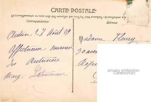 AK / Ansichtskarte Autun_71 Vue generale 