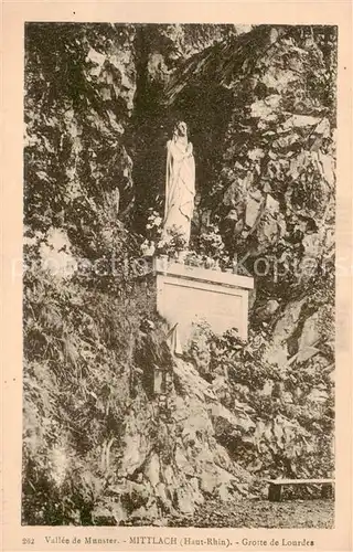 AK / Ansichtskarte Mittlach_68_Alsace Vallee de Munster Grotte de Lourdes 