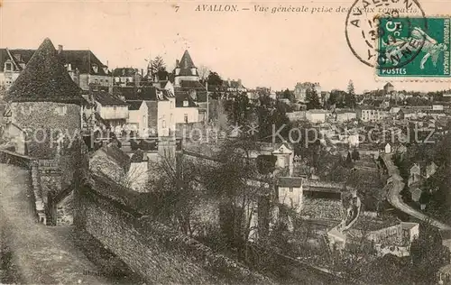 AK / Ansichtskarte Avallon_89 Vue generale prise des vieux remparts 