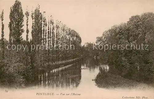 AK / Ansichtskarte Pontlieue Rocade_Le_Mans_72_Sarthe Vue sur l Huisne 