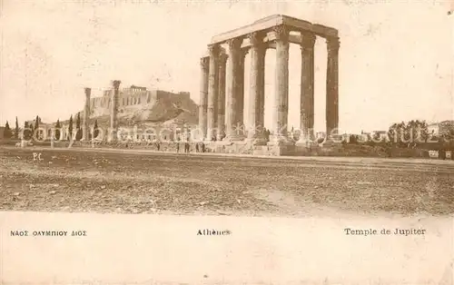 AK / Ansichtskarte 73812523 Athenes_Athen Temple de Jupiter Athenes Athen