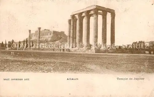 AK / Ansichtskarte  Athenes_Athen Temple de Jupiter Athenes Athen