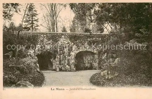 AK / Ansichtskarte Le_Mans_Sarthe Jardins d Horticulture Le_Mans_Sarthe