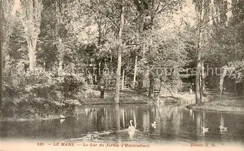 AK / Ansichtskarte Le_Mans_Sarthe Le Lac du Jardin d Horticulture Le_Mans_Sarthe