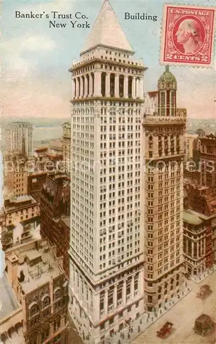 AK / Ansichtskarte  New_York_City Bankers Trust Co Building New_York_City