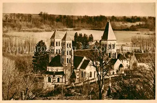 AK / Ansichtskarte Morienval_60_Oise Eglise Notre Dame Ancienne Chapelle abbatiale des Benedictines Monument historique 