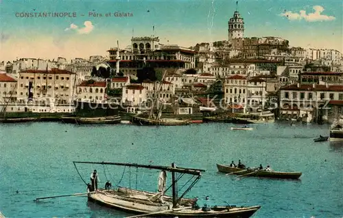 AK / Ansichtskarte  Constantinople Pera et Galata Constantinople