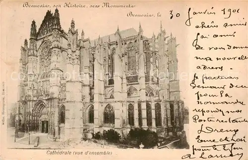 AK / Ansichtskarte Beauvais_60 Cathedrale 