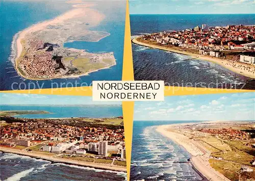 AK / Ansichtskarte  Norderney_Nordseebad Fliegeraufnahmen Norderney_Nordseebad