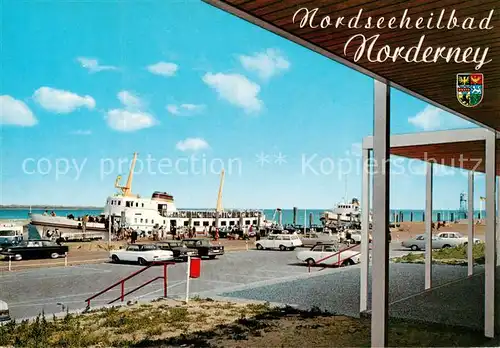 AK / Ansichtskarte  Norderney_Nordseebad Hafenpartie Norderney_Nordseebad