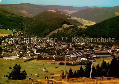 AK / Ansichtskarte  Willingen_Sauerland Blick vom Ettelsberg Willingen_Sauerland