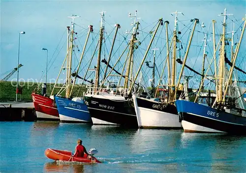 AK / Ansichtskarte  Norden_Norddeich_Nordseebad Kutterhafen 