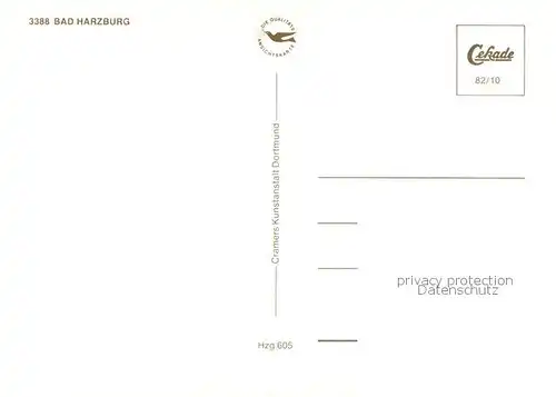 AK / Ansichtskarte  Seilbahn_Cable-Car_Telepherique Bad Harzburg 