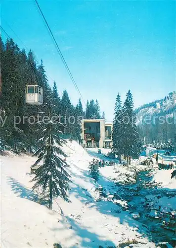 AK / Ansichtskarte 73812703 Seilbahn_Cable-Car_Telepherique Tatry Zachodnie  