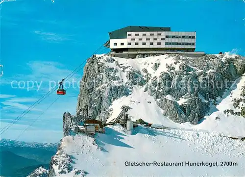 AK / Ansichtskarte  Gletscher Dachstein Restourant Hunerkogel 