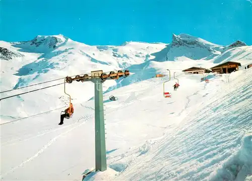 AK / Ansichtskarte  Sessellift_Chairlift_Telesiege Hintertux Zillertal 