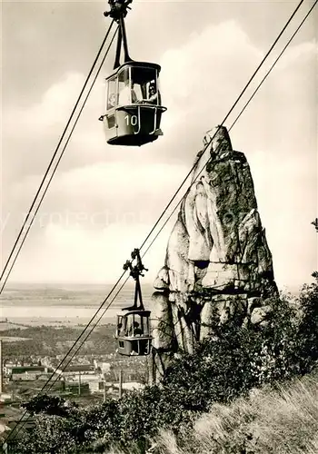 AK / Ansichtskarte  Seilbahn_Cable-Car_Telepherique Thale Harz 