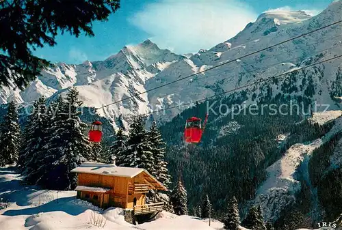 AK / Ansichtskarte  Seilbahn_Cable-Car_Telepherique IRIS PP 3060 Neige et Soleil  