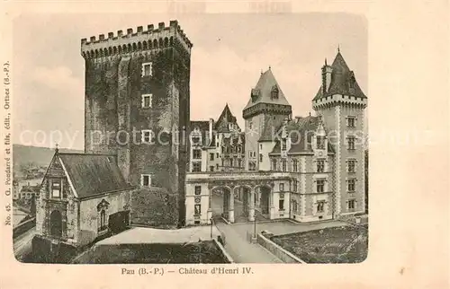 AK / Ansichtskarte Pau_64 Chateau dHenry IV 