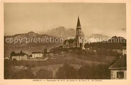 AK / Ansichtskarte Annecy_74_Haute Savoie Sanctuaire de St F de Sales et de Ste J F de Chantal 