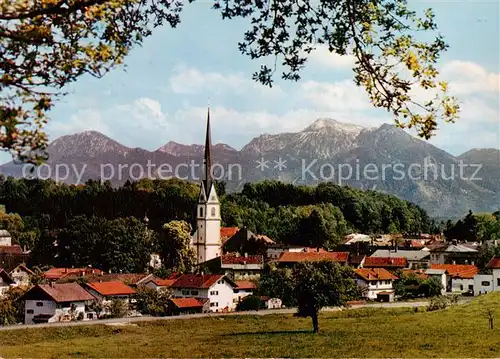 AK / Ansichtskarte  Prien_Chiemsee Panorama Prien Chiemsee