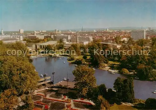 AK / Ansichtskarte  Karlsruhe_Baden Stadtgarten Karlsruhe_Baden