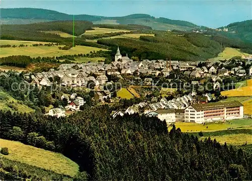 AK / Ansichtskarte  Winterberg_Hochsauerland Fliegeraufnahme Winterberg_Hochsauerland