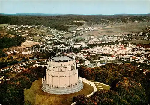 AK / Ansichtskarte 73812836 Kelheim_Donau Befreiungshalle Fliegeraufnahme 