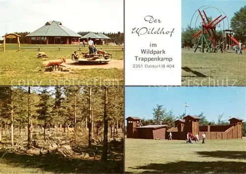 AK / Ansichtskarte  Daldorf Der Wildhof im Wildpark Trappenkamp  Daldorf