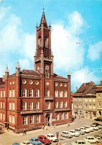 AK / Ansichtskarte 73812879 Kamenz_Sachsen Rathaus Kamenz Sachsen