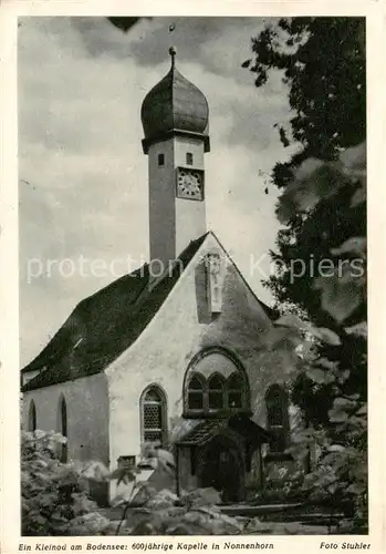 AK / Ansichtskarte 73812974 Nonnenhorn 600jaehrige Kapelle Nonnenhorn