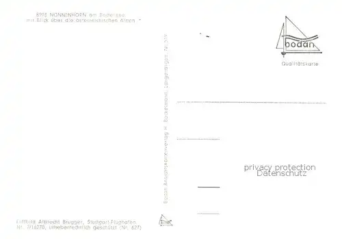 AK / Ansichtskarte  Nonnenhorn mit Alpen Nonnenhorn