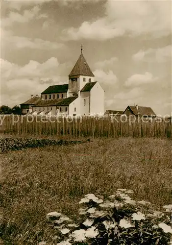 AK / Ansichtskarte  Oberzell_Reichenau St. Georgskirche Oberzell Reichenau