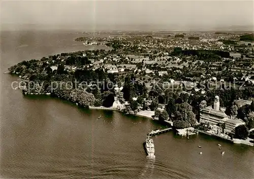 AK / Ansichtskarte  Lindau_Bodensee Hotel Bad Schachen Lindau Bodensee