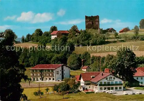 AK / Ansichtskarte  Neunussberg Burggasthof Sterr mit Gaestehaus Burgfried Neunussberg