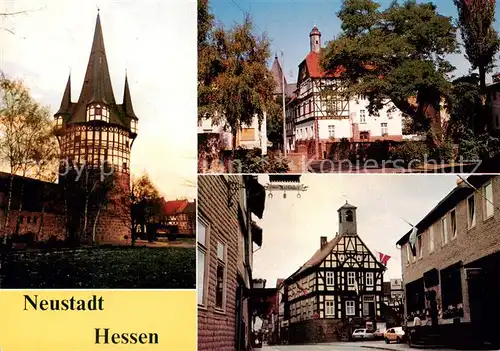 AK / Ansichtskarte  Neustadt_Hessen Altstadt Fachwerkhaeuser Neustadt_Hessen