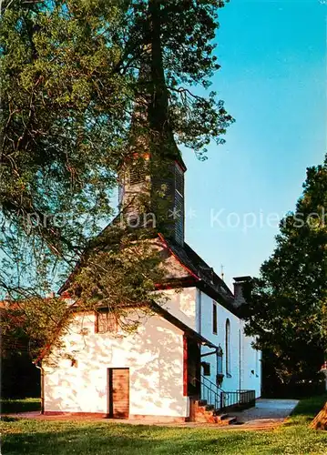 AK / Ansichtskarte 73813059 Unterliederbach Evangelische Dorfkirche Unterliederbach