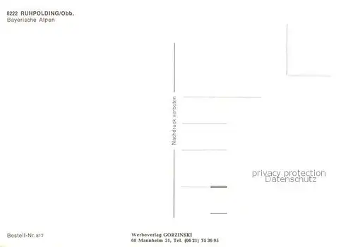 AK / Ansichtskarte  Ruhpolding Panorama Bayerische Alpen Ortsmotive Ruhpolding
